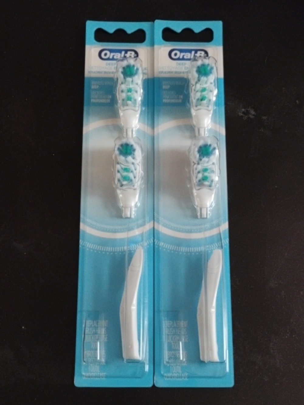 Oral-B Deep Clean Replacement Electric Toothbrush Heads  (2 Pack)